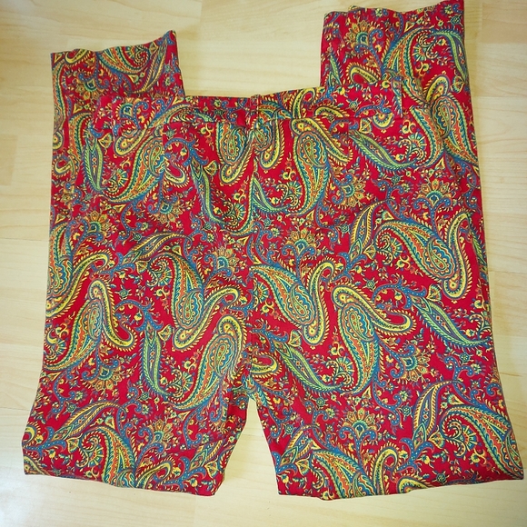 Ralph Lauren Paisley Pants - Picture 5 of 6